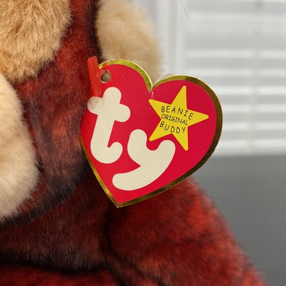 TY Beanie Buddy (Beanie Baby XL Friend!) “Schweetheart” the Monkey - 1999 - Picture 3 of 13